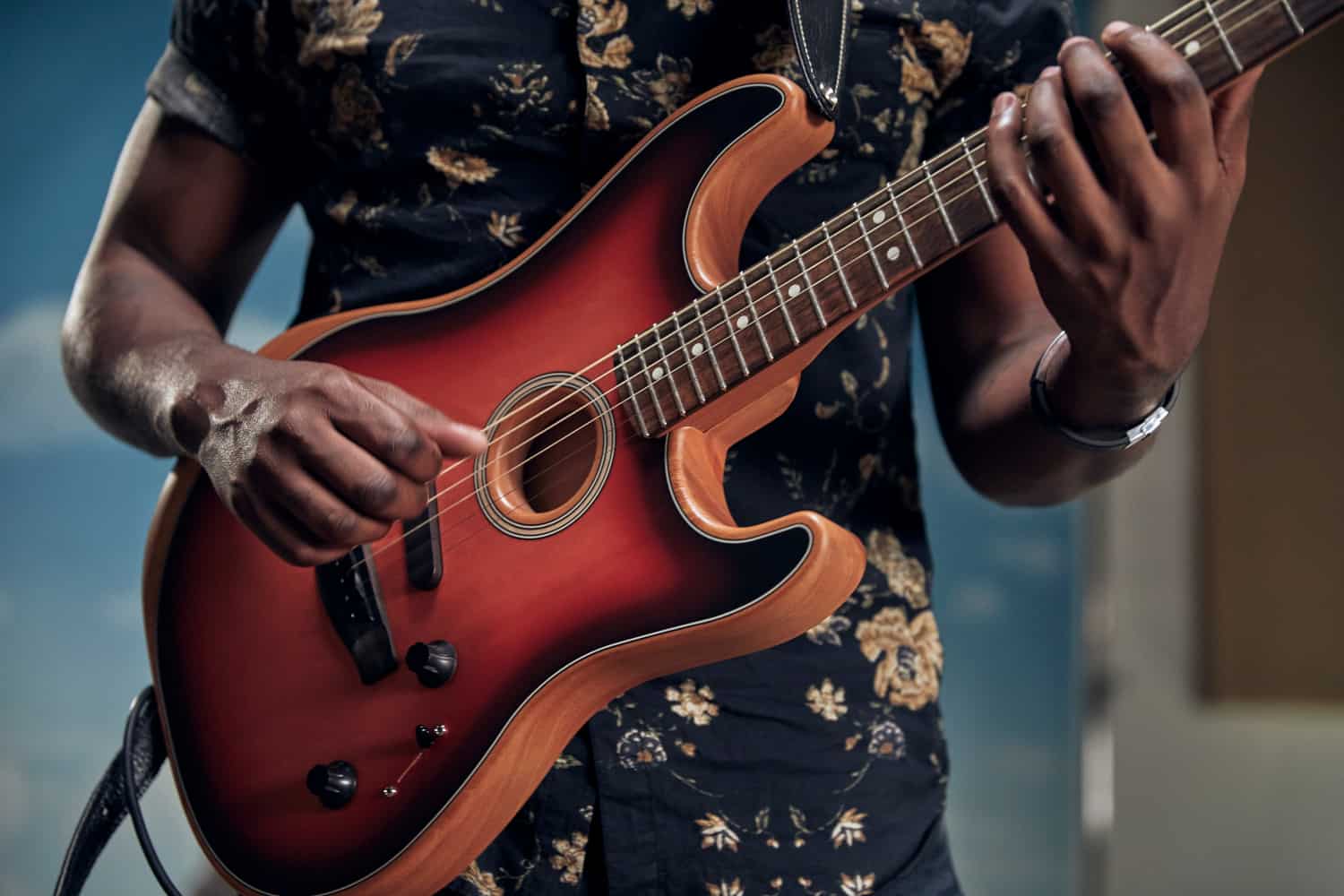 Fender American Acoustasonic Stratocaster and Telecaster - The